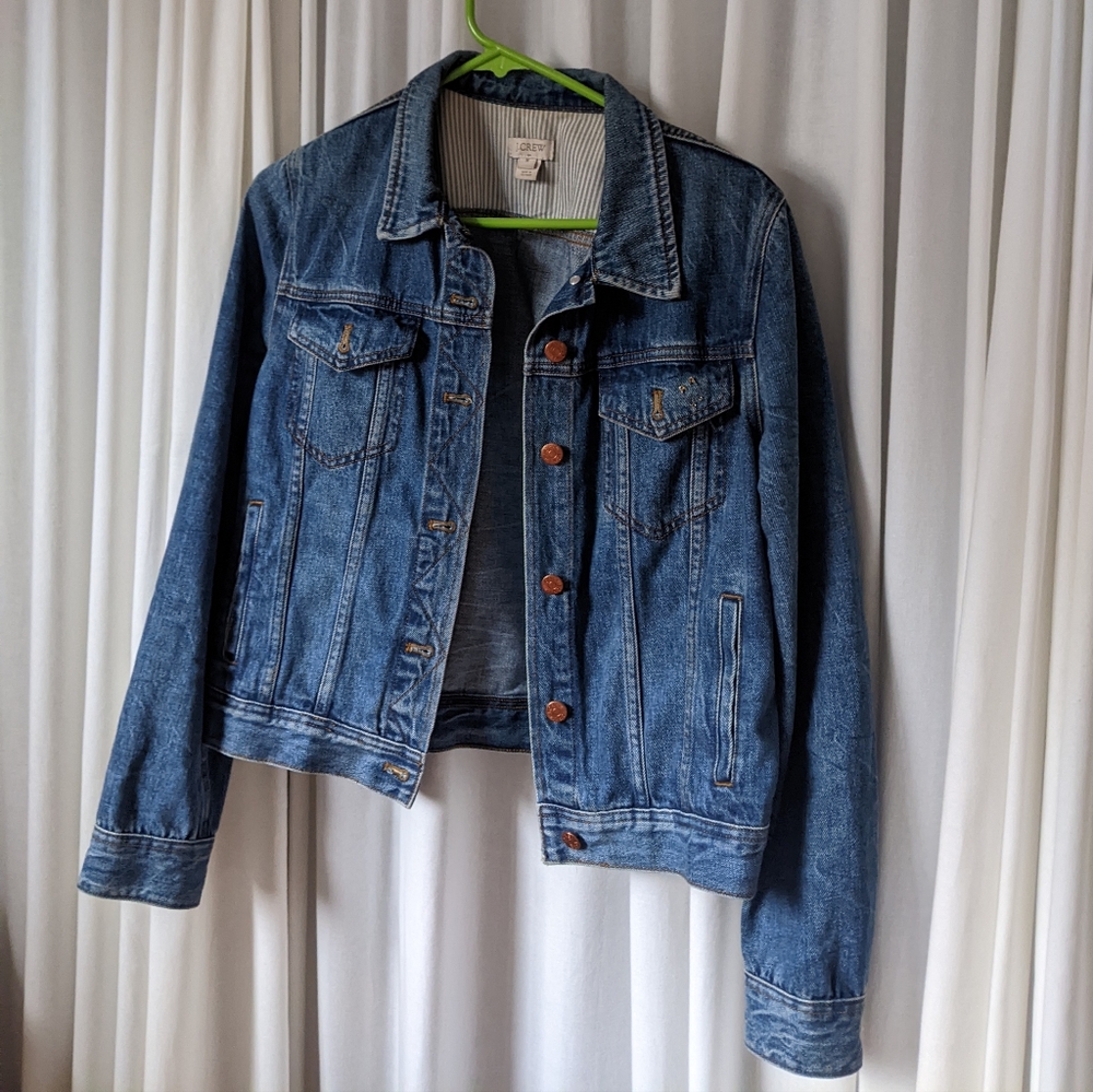 J. Crew Classic Denim Jean Jacket
